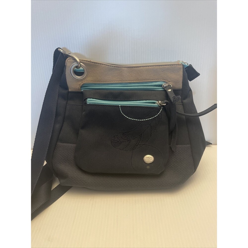 Haiku Crossbody Bag Navy And Light Blue